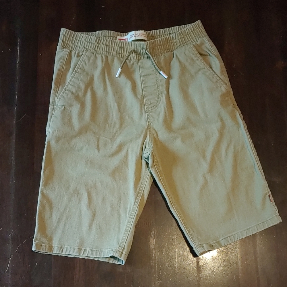 Levi's Boys Size 10/12 Tan Beige Shorts